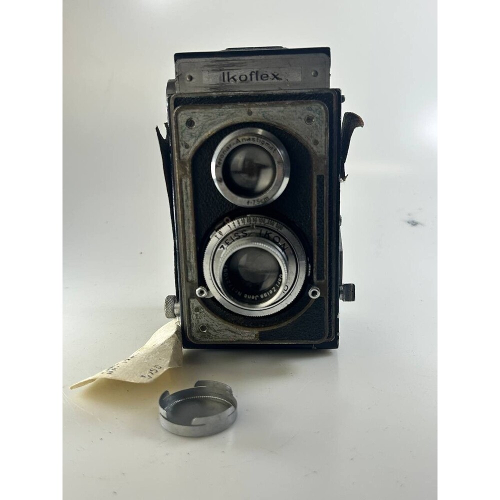UNTESTED AS-IS: Zeiss Ikon Ikoflex I (850/16) "Coffee Can" TLR Camera - Tessar L